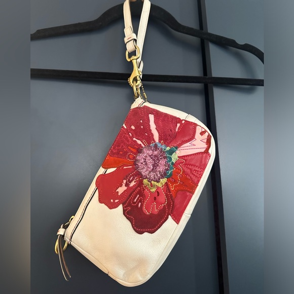 COACH 2005 POPPY BAG LEATHER 9291 DEMI WITH HANGTAG GOLD TONE HARDWARE - Picture 8 of 12